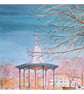  Art print Devonport Park Bandstand Plymouth from original painting A4 - Image 4