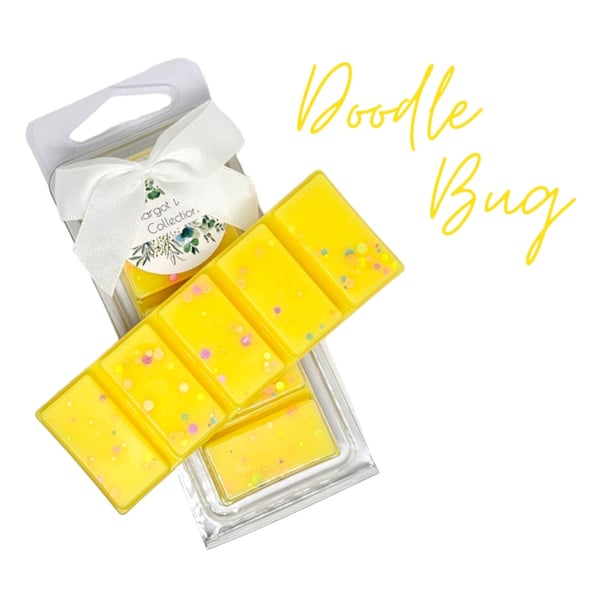 Doodle Bug  Wax Melts UK  50G  Luxury  Natural  Home Fragrance