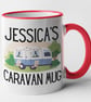 Personalised Name Caravan Mug  NEW Design Caravan Gift  - Image 3