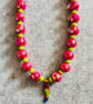 Fun, Bright large beaded necklace