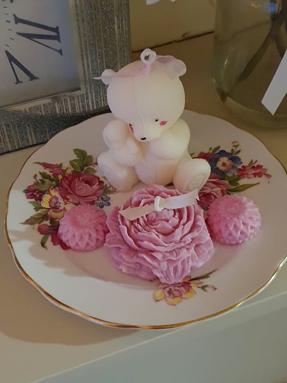 Teddy bear Candle 