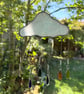 Stained Glass Large Rain Cloud Multi - Handmade Hanging Window Decoration - Image 5