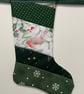 Christmas Stocking Bunting - Green  - Image 5