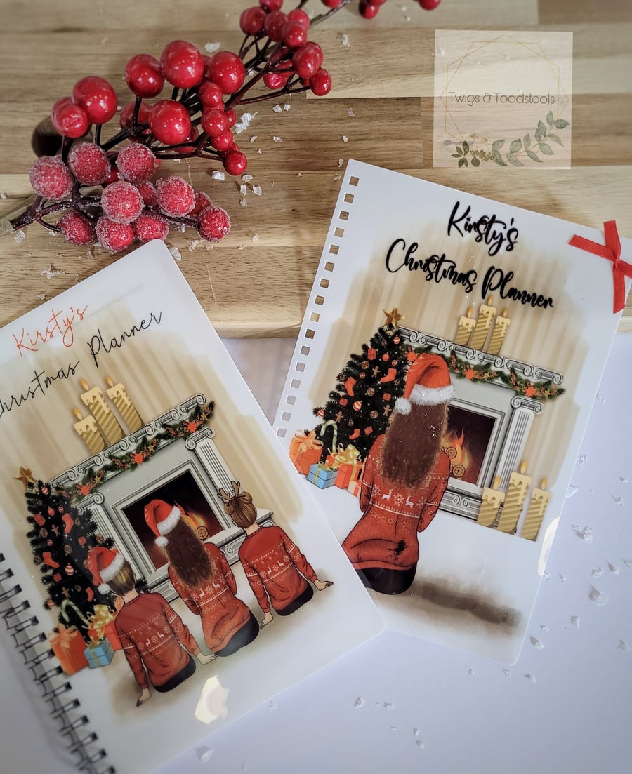 Personalised christmas planner 