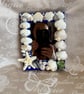 Handmade Mermaid Seashell Mirror – Coastal Beach Wall Decor with Real Shells - Image 2