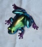 Stunning Juniper Lillyhops Resin Art Frog Figurine  - Image 2