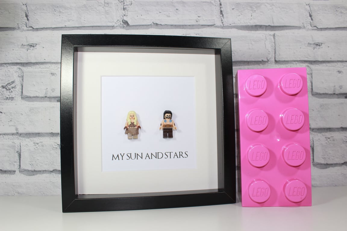 GAME OF THRONES - VALENTINE SPECIAL - DAENERYS AND KHAL DROGO - SUN AND STARS