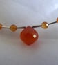Unique Carnelian and Sterling Silver Necklace - Image 5