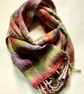 Handwoven Pure Wool Scarf.  - Image 1