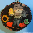 Pin cushion scarecrow