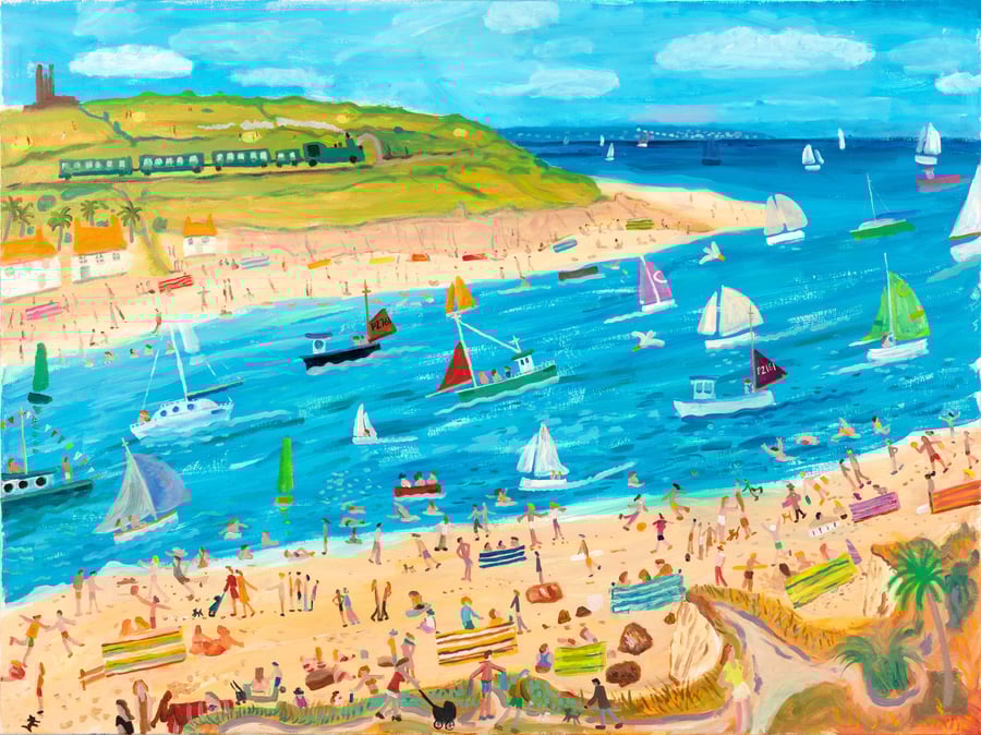 Best Summer Ever. Hayle. Artist Premium Archival Semi Gloss Print