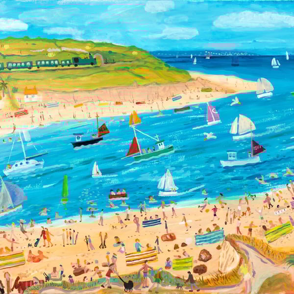 Best Summer Ever. Hayle. Artist Premium Archival Semi Gloss Print