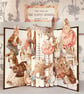 Beatrix Potter Flopsy Bunnies Book sculpture  - Image 1