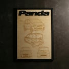 Personalised A3 Birch Plywood Car Blueprint Art - Custom 3D Laser Engraved Sign 