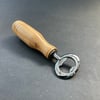 Cherry hardwood bottle opener