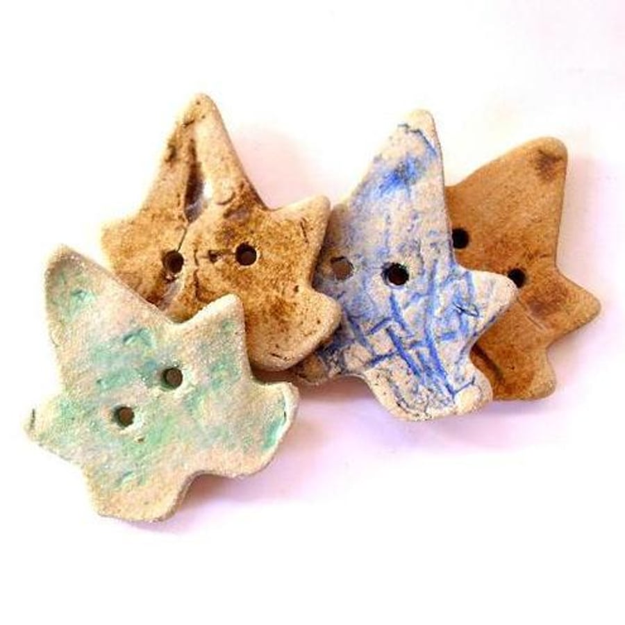 Natural Leaf Buttons