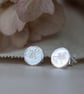 Silver Dragonfly Stud Earrings - Image 3