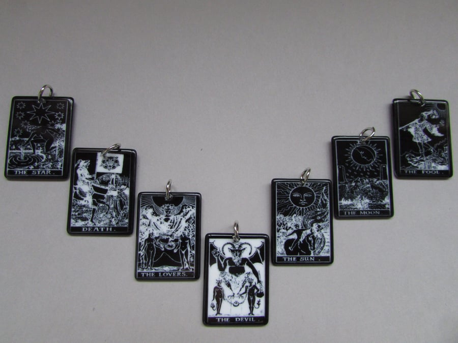 Tarot Card Jewellery Charm