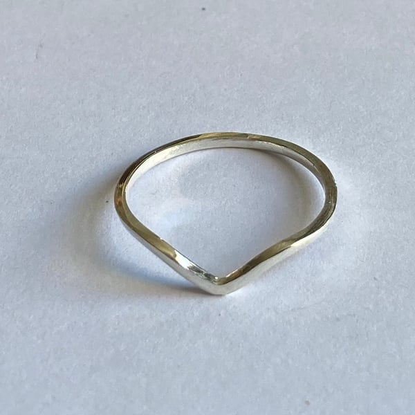 Wishbone ring