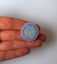 Hope Motivational Embroidered Wool Felt Brooch - Image 1