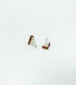 Lighthouse Stud Earrings, Silver Plated or Sterling Silver Backs - Image 3