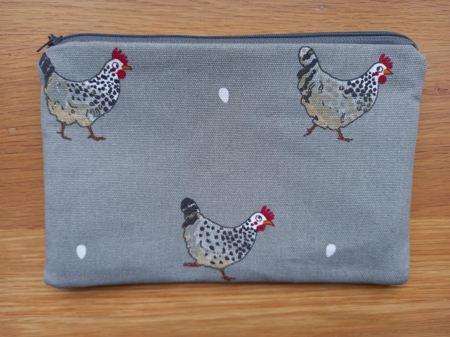 Chicken Storage pouch - ideal gift  make up bag