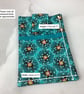 Floral phone case, Flower pouch, Detachable strap, 2 options - Image 10