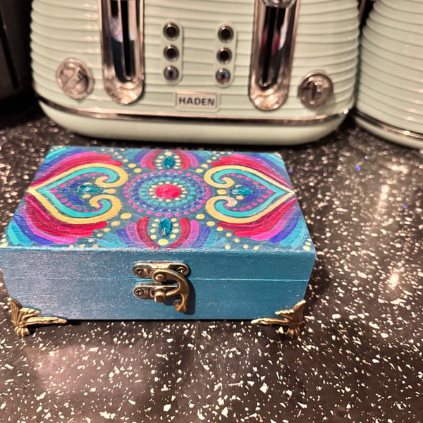 Hand painted box 