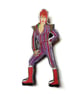 Retro David Bowie 1970s Jumpsuit Brooch by EllyMental