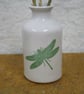 Stoneware bud vase with one or two dragonfly decorations - Image 3