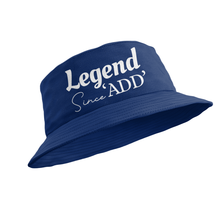 Personalised Birthday Bucket Hat Legend Since ( enter your year)