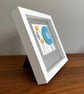 Framed Flowers - Yellow & Spring Blue - Image 5