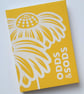 A6 HARDBACK NOTEBOOK - YELLOW ECHINACEA - Image 1