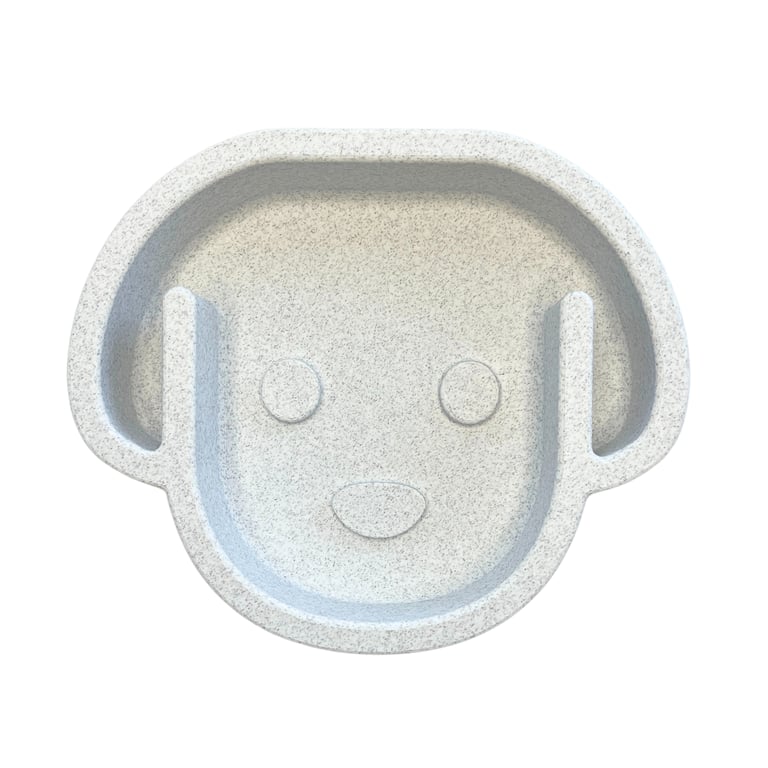 Dog Bowl , anti-slip, slow feed features and sensory raised area 