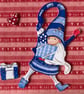 3D Exploding Christmas Box Card. Gnome Christmas Box Card - Image 6