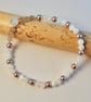 Moonstone, Mother of Pearl And Shell Pearl Bracelet - Handmade In Devon - Image 2
