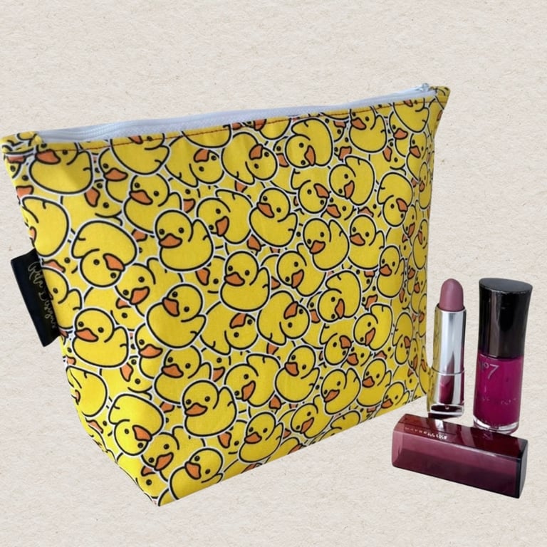 Makeup bags bathtime ducks