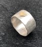 Chunky Gold Heart Ring, chunk Ace of Hearts Ring, gold heart ring, heart ring,  - Image 10