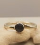 Handmade Sterling Silver Grey Moonstone Ring