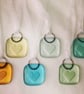 Fused Glass Heart Tokens  - Image 2