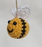 Crochet Bee - Bumble Bee Hanging Decoration