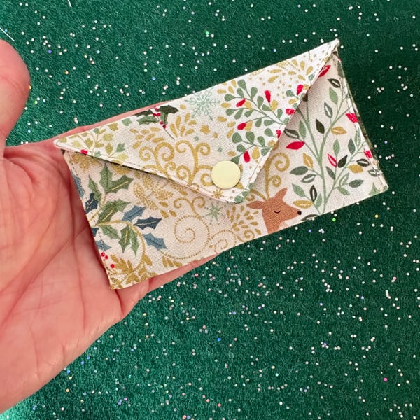 Christmas Gift Card Purse - Set of 4