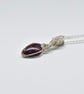 Perfectly Imperfect Ruby and Silver Necklace - Image 5