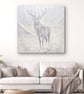 Resilience, a Winter White Stag painting - Image 2