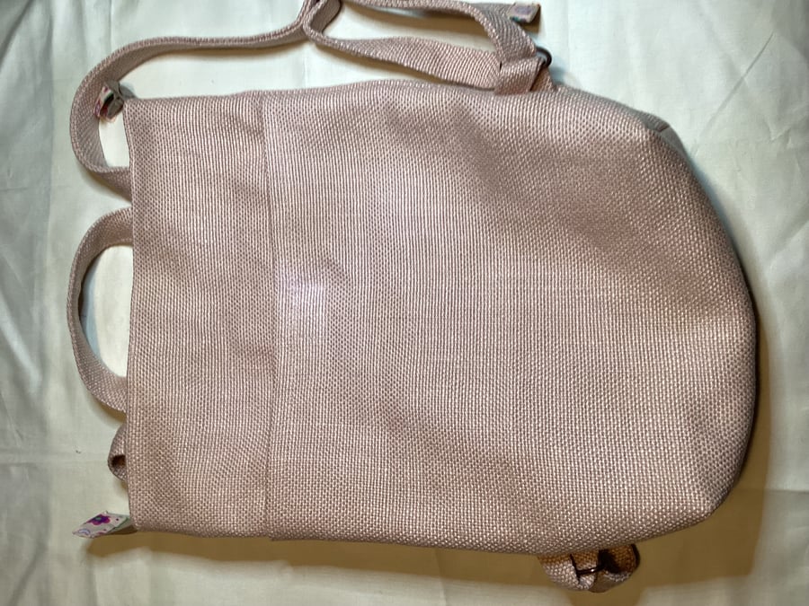 Pink back pack. Only one made. 