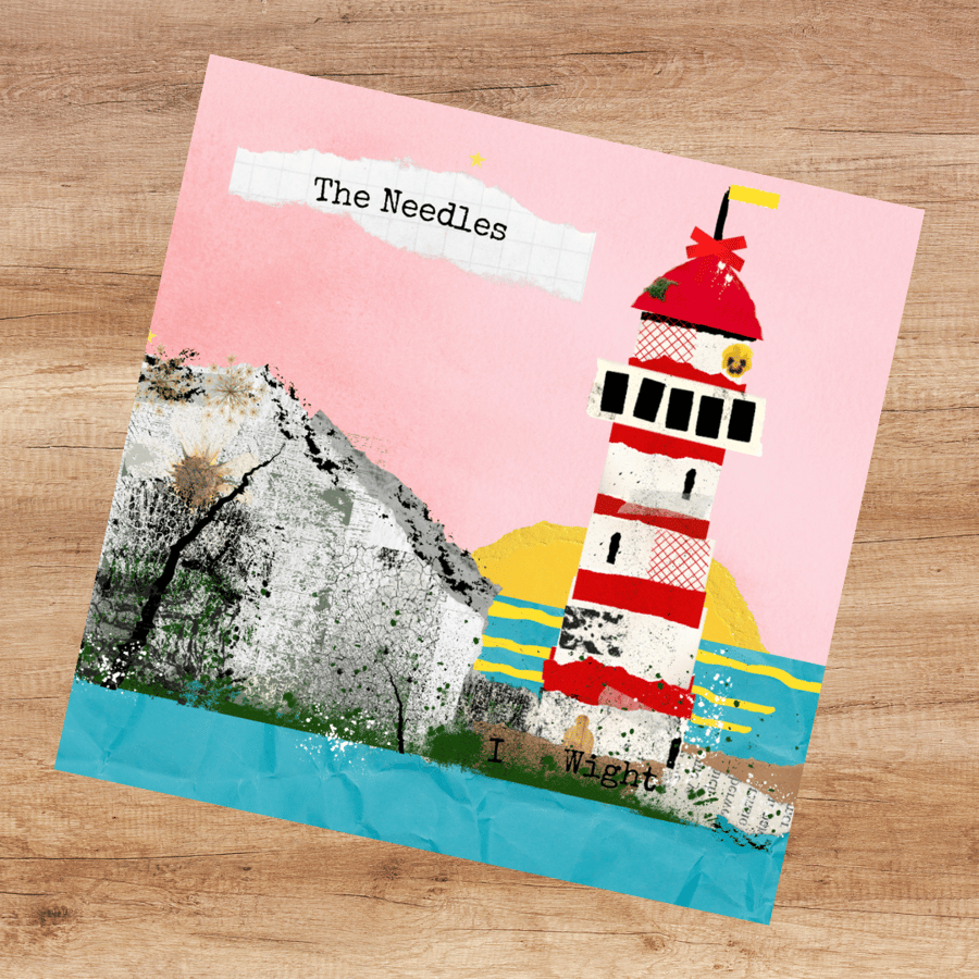 The Needles greeting card with envelope 