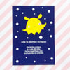 postcard - dumbo octopus - a6 postcard 