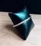 "Gaia" - Sterling Silver & 9ct Gold Rope Bracelet - Made to any size - Heavy - Image 6