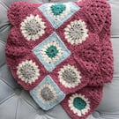 Two motif Crochet Scarf Pattern