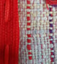 Handwoven multicoloured mini tote - Image 2